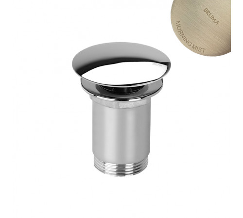Сливной клапан из латуни push-open 1 1/4 - Elo 1385900MM нержавеющая сталь