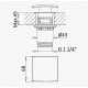Сливной клапан из латуни push-open 1 1/4 '' - Quadra 139 590 0SR золото матовое