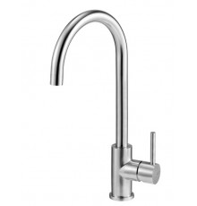 Смеситель для кухни, с нержавеющей стали, и поворотным носиком - Inox 122 003 2IS нержавеющая сталь