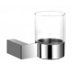 Стакан для зубных щеток Cubis 176 000 7CR хром глянец