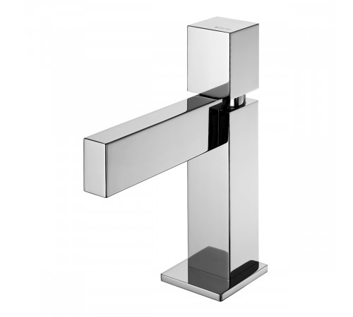 Смеситель для раковины со сливным клапаном push-open 1 1/4'' - Quadra Adamastor 301 014 2SR золото матовое