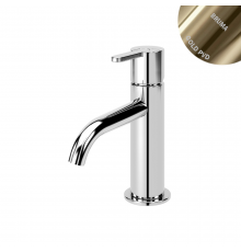 Смеситель для раковины Leaf 167 001 1PO золото PVD