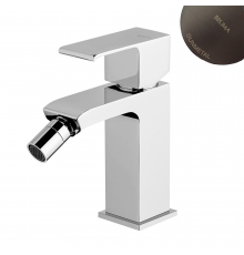 Смеситель для биде с отжимным механизмом push-open 1 1/4'' - Quadra Linea 182 024 1MG оружейная сталь