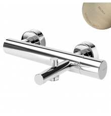 Смеситель для ванны Lusa 101 030 2MM нержавеющая сталь