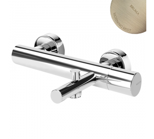 Смеситель для ванны Lusa 101 030 2MM нержавеющая сталь