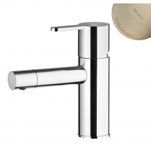 Смеситель для биде Lusa 101 100 4MM нержавеющая сталь