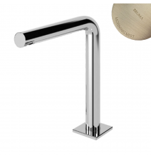 Излив для раковины, настольный, на 3 отверстия - Lusa 101 450 0MM нержавеющая сталь