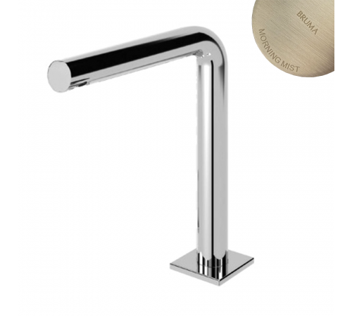Излив для раковины, настольный, на 3 отверстия - Lusa 101 450 0MM нержавеющая сталь