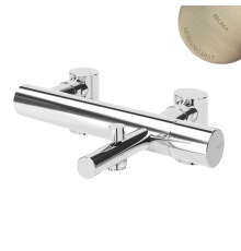 Смеситель на борт ванны Lusa 101 720 2MM нержавеющая сталь