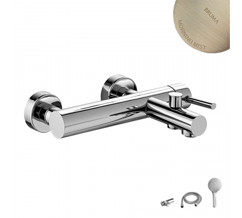 Смеситель для ванны Lusitano 107 030 1MM нержавеющая сталь