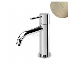 Смеситель для раковины, на 1 воду со сливным клапаном push-open 1 1/4'' - Liz Lusitano 107 383 1MM нержавеющая сталь