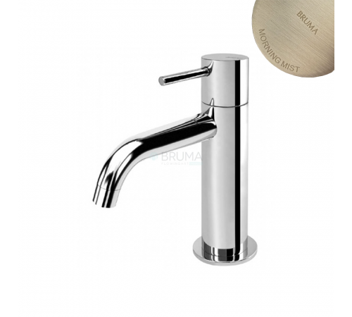 Смеситель для раковины, на 1 воду со сливным клапаном push-open 1 1/4'' - Liz Lusitano 107 383 1MM нержавеющая сталь