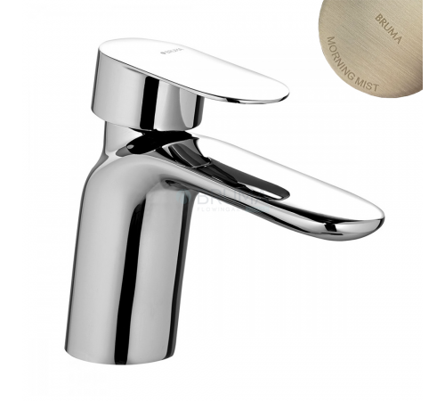 Смеситель для раковины со сливным клапаном push-open 1 1/4'' - Elo Spring 112 011 0MM нержавеющая сталь