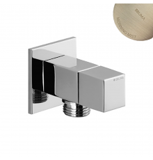 Угловой кран с подключением 1/2 - Quadra 126 200 2MM нержавеющая сталь