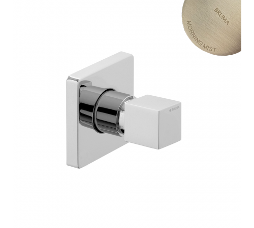 Запорный вентиль 1/2  - Quadra 139 590 3MM нержавеющая сталь