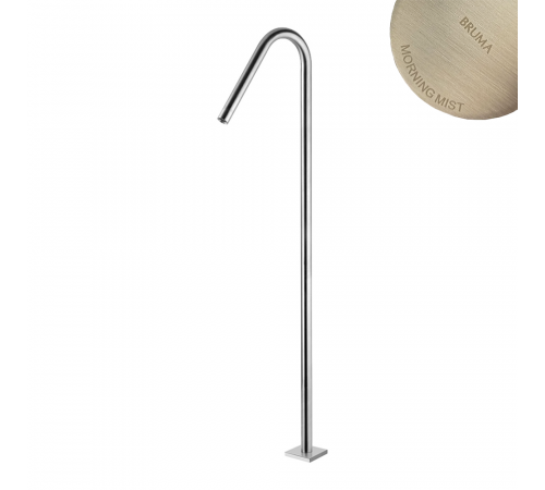 Излив для ванны, напольный - EloQ Lusa 145 640 4MM нержавеющая сталь