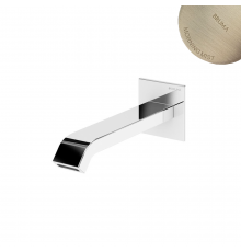 Излив на стену для ванны Linea 145 641 5MM нержавеющая сталь