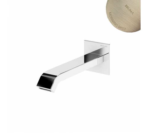 Излив на стену для ванны Linea 145 641 5MM нержавеющая сталь