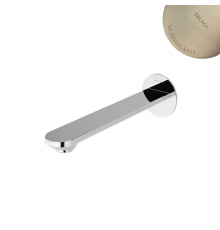 Излив для раковины, настенный, 230 мм - Adagio 156 944 1MM нержавеющая сталь
