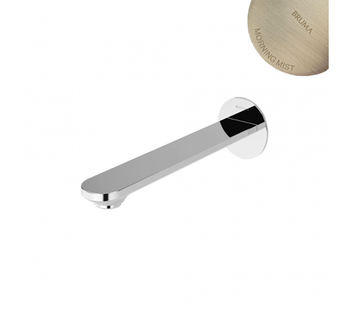 Излив для раковины, настенный, 230 мм - Adagio 156 944 1MM нержавеющая сталь