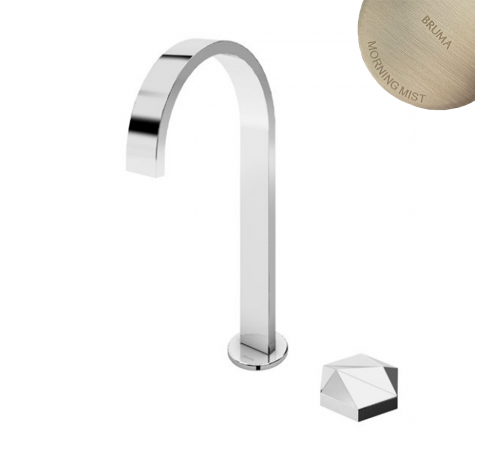 Вентиль на 1 воду для раковины, настольный - Холодная вода Utopia 183 390 1MM нержавеющая сталь