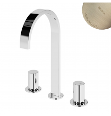 Смеситель для раковины на 3 отверстия, настольный Avalon 189 250 1MM нержавеющая сталь