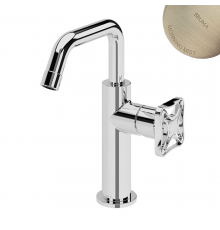 Смеситель для раковины, настольный со сливным клапаном push-open 1 1/4'' - Elo Navy 190 711 1MM нержавеющая сталь