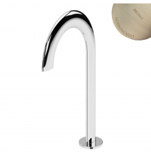 Излив для раковины, настольный, на 3 отверстия - Genesi 191 450 0MM нержавеющая сталь