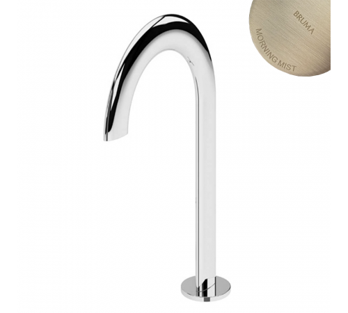 Излив для раковины, настольный, на 3 отверстия - Genesi 191 450 0MM нержавеющая сталь