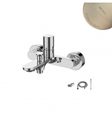 Смеситель для ванны, тип ручки 2 Adagio 193 210 0MM нержавеющая сталь