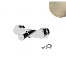 Смеситель для душа, тип ручки 2 Adagio 193 310 0MM нержавеющая сталь