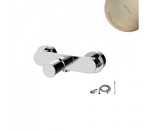 Смеситель для душа, тип ручки 2 Adagio 193 310 0MM нержавеющая сталь