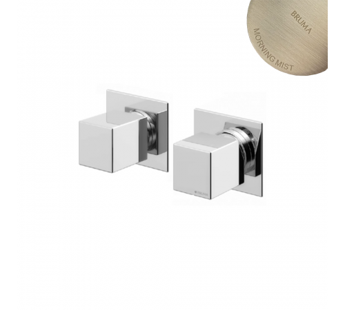 Смеситель скрытого монтажа на 2 отверстия, с 3 выходами Adamastor 301 142 2MM нержавеющая сталь