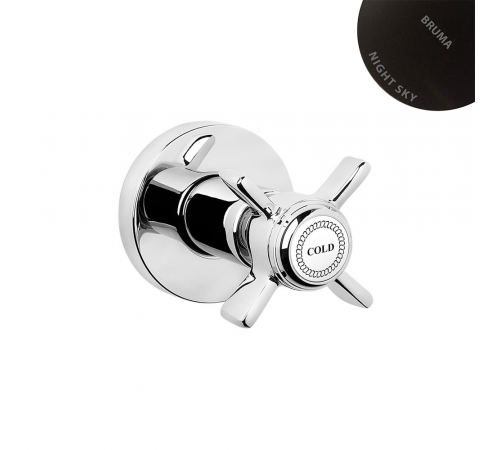 Запорный вентиль 3/4 Imperial 117 590 1NS черный матовый