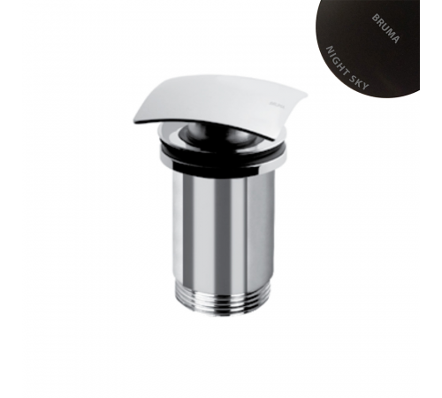 Сливной клапан из латуни push-open 1 1/4 '' - Quadra 139 590 0NS черный матовый