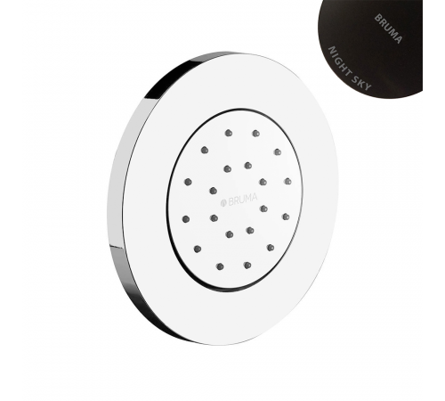 Форсунка, скрытого монтажа - FlowR 145 560 1NS черный матовый