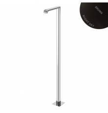 Излив для ванны, напольный - EdgeQ Breeze 145 643 1NS черный матовый