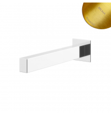Излив на стену для ванны Adamastor 301 420 2SR золото матовое