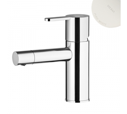 Смеситель для биде Lusa 101 100 4PW белый матовый