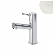 Смеситель для раковины со сливным клапаном push-open 1 1/4'' - Liz Lusitano 107 000 1PW белый матовый