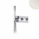 Смеситель термостатический скрытого монтажа, на 3 выхода Elo 138 450 1PW белый матовый