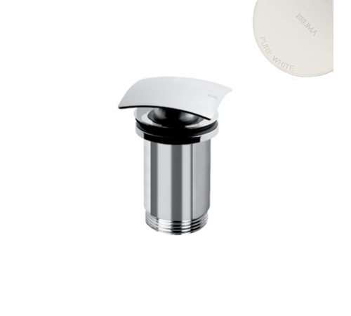 Сливной клапан из латуни push-open 1 1/4 '' - Quadra 139 590 0PW белый матовый