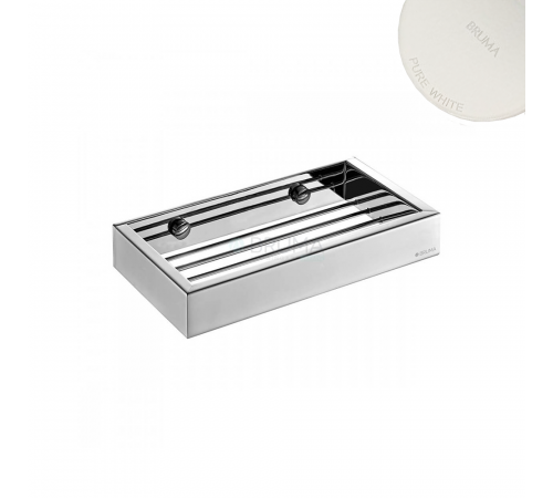 Мыльница Cubis 147 001 5PW белый матовый