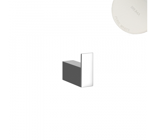 Крючок Cubis 176 000 6PW белый матовый