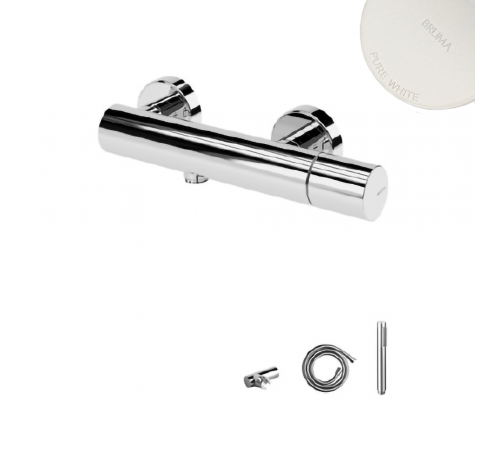 Смеситель для душа, ручка тип 2 Avalon 189 310 0PW белый матовый