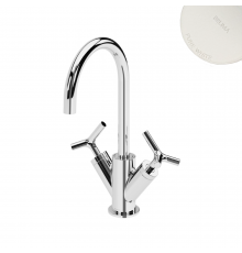 Смеситель для раковины Genesi 191 010 1PW белый матовый