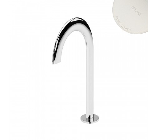 Излив для раковины, настольный, на 3 отверстия - Genesi 191 450 0PW белый матовый