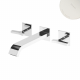 Смеситель для раковины на 3 отверстия, настенный Royale 192 860 1PW белый матовый