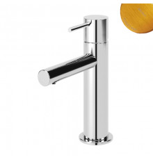 Смеситель для раковины ручка тип 2 Leaf 167 000 8PS бронза матовая PVD
