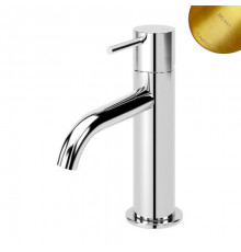 Смеситель для раковины ручка тип 2 Leaf 167 001 2SR золото матовое